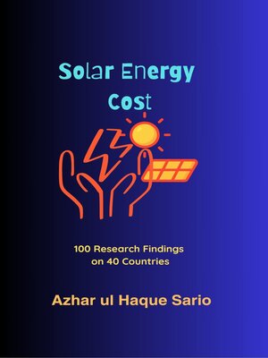 cover image of Solar Energy Cost